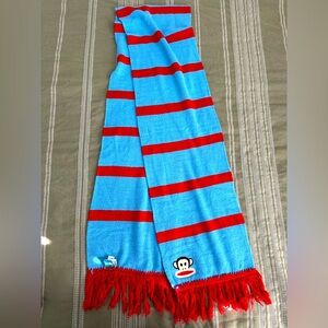 Paul Frank red and blue scarf